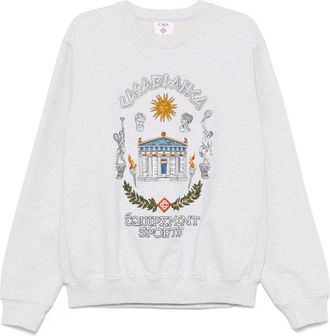 Casablanca Le Temple Du Sport sweater - Grijs