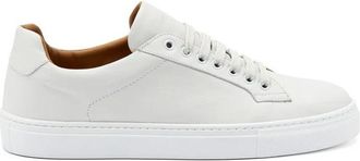 Frau Witte leren sneakers voor mannen - Heren - Sneakers - Wit - 39 EU - Schoenen