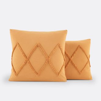 La Redoute Interieurs Kussensloop in katoen, Assa oker