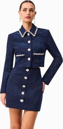 Elliatt Melody Mini Skirt In Indigo