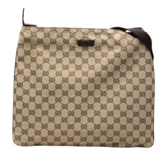 Gucci Pre-owned Crossbody Bag - Dames - Pre-owned - Beige - Maat: ONE Size
