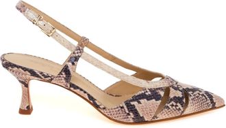 Sergio Levantesi Edda 6 Slingback - Dames - Pumps - Veelkleurig - 37 EU - Leer - Schoenen