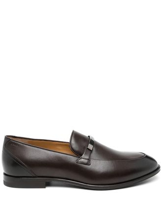 Bally Westminster leren loafers - Bruin