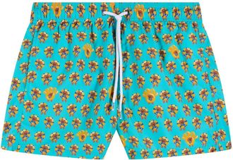 Sundek Marine Boardshorts voor Heren - Heren - Strandmode - Blauw - S - Badmode