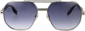 Marc Jacobs Occhiali da sole geometrici - Grigio