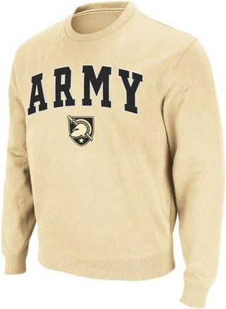 Colosseum Mens Colosseum Gold Army Black Knights Arch & Logo Crew Neck Sweatshirt in Vegas Gold at Nordstrom, Size Xx-Large