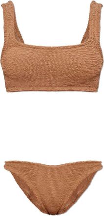 Hunza G Badmode, Dames, Bruin, ONE Size, Xandra Bikini