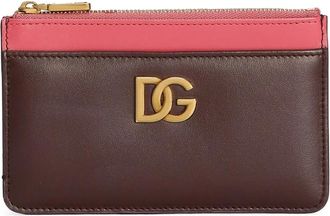 Dolce & Gabbana Accessoires, Dames, Bruin, ONE Size, Wallets & Cardholders