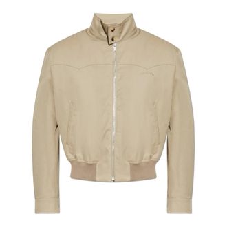 Alexander McQueen Heren, Jassen, Beige, Maat: L Katoen