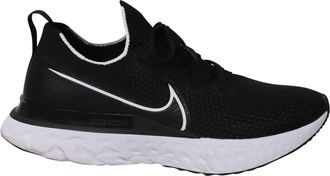 Nike React Infinity Run Flyknit 2 in Black and White Rubber