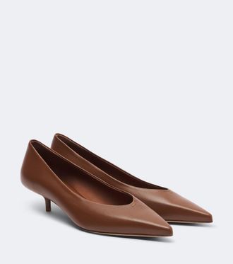 Max Mara Leather pumps
