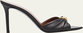 Giuseppe Zanotti Nappa Leather Gem Sandals