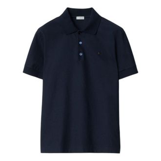 Burberry 25 Metal EKD Cotton Polo Shirt Navy 81161821