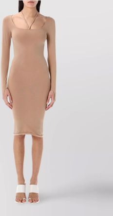 Andreadamo sculpting jersey mini dress