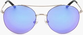 Linda Farrow MATTHEW WILLIAMSON Aviator Sunglasses with Metal Frame size Unica