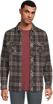 O'Neill Glacier Plaid Superfleece Shirt Mens Clothing Phantom : 2XL, Polyester