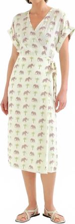 Compa&ntilde;&iacute;afant&aacute;stica Elephant Wrap Dress In White