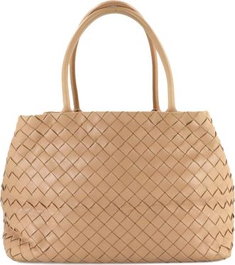 Bottega Veneta Beige Leather Tote Bag (Pre-Owned)