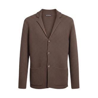 Ferrante Blazers, male, Brown, Size: 2XL 55U2520048 01 Blazer