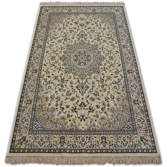 RugsX Rugsx - Alfombra De Jacquard Windsor 22915 Roset&oacute;n Marfil/azul Beige 160x230 Cm