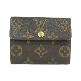 Louis Vuitton Pre-owned Wallets, female, Brown, Size: ONE SIZE Pre-owned Monogram Coin Case
