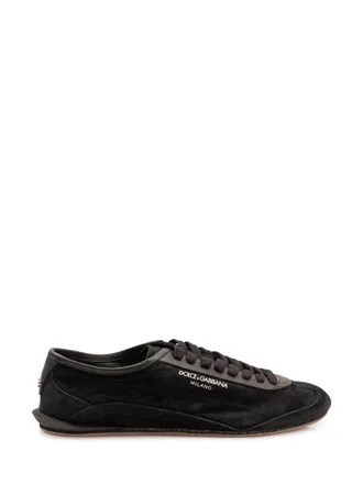 Dolce & Gabbana Black Logo Sneakers