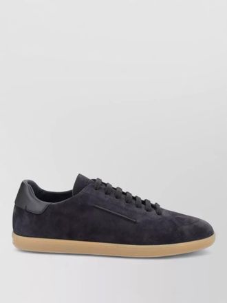 Ermenegildo Zegna suede low-top sneakers