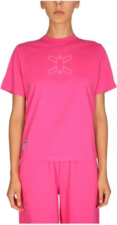 Alexander McQueen Mujer, Camisetas, Rosa, Talla: M