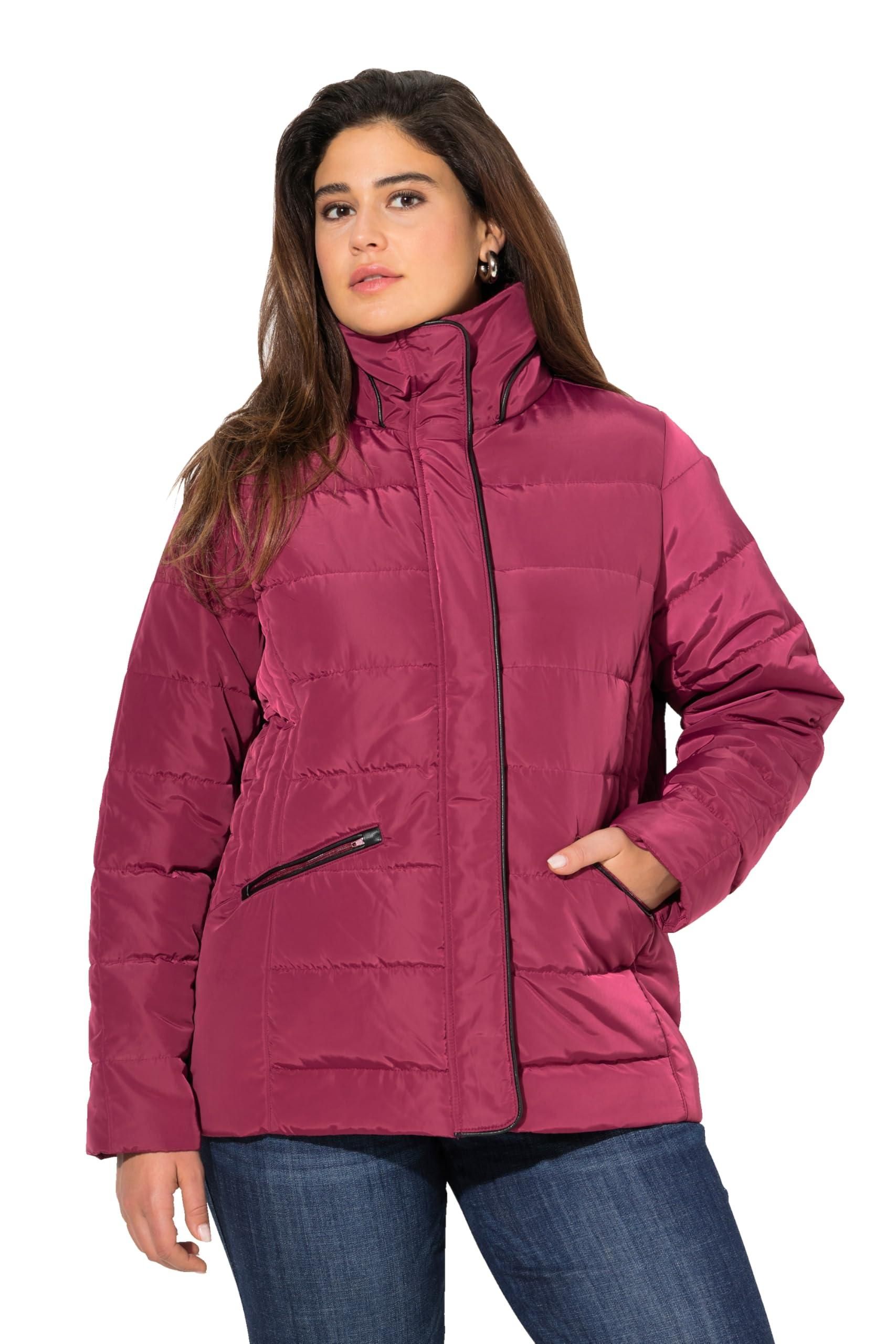 Ulla Popken Damen große Größen Übergrößen Plus Size Steppjacke mit