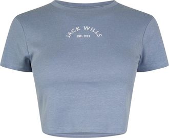 Jack Wills Dames/Dames 1 Katoenen Broek T-Shirt (Alikruik)