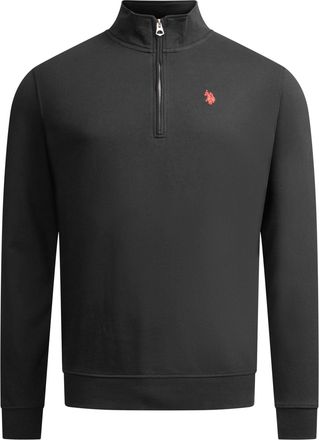 U.S.Polo Association USJaaspa heren half-zip trui van katoen-viscose mix