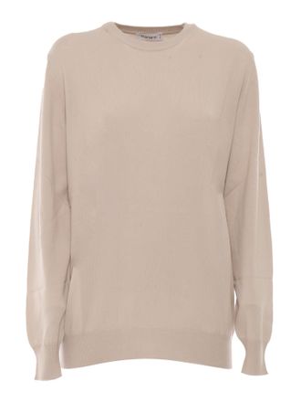 KANGRA Short Sleeve Sweater With Alcantara Patch