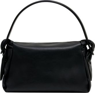 Kenzo Black Calfskin Shoulder Bag Black