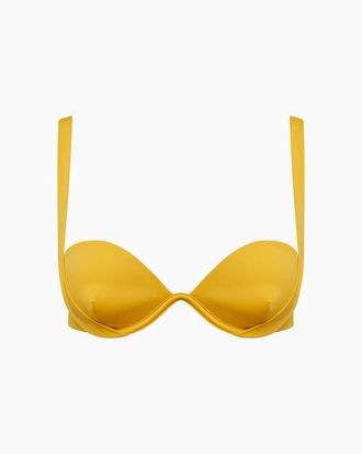 Onia Annalise Bikini Top in Burnt Sun at Nordstrom, Size Medium