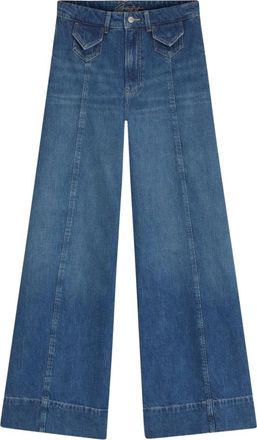 HUGO BOSS C_Jane HR Jeans - Dames - Loose Fit Jeans - Blauw - W30 - Katoen - Jeans