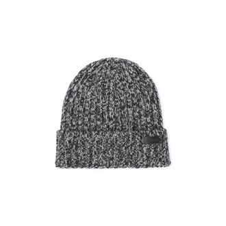 Brioni Black Knitted Beanie Cap