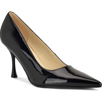 Nine West Pursee Pointed Toe Pump in Black at Nordstrom, Size 5.5
