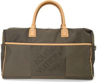 Louis Vuitton Brown Damier Geant Boston Bag (Pre-Owned)