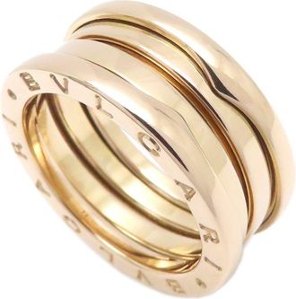 Bulgari Pink Gold Pink Gold (18K) Band Ring (Pre-Owned)