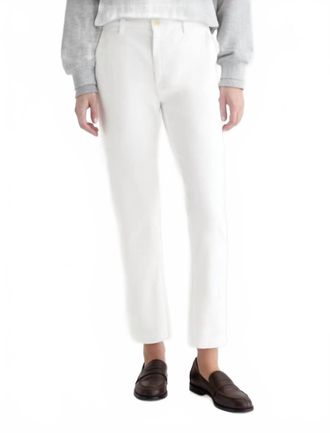 AG - Adriano Goldschmied Caden Tailored Trouser Pant In White