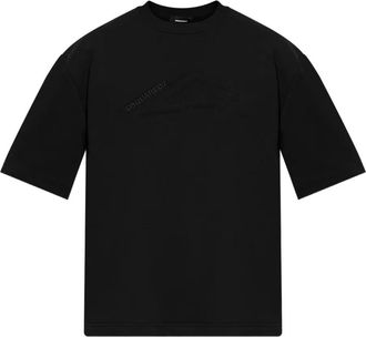 Dsquared2 T-shirt con logo - Nero