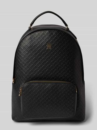 Tommy Hilfiger Rucksack mit Logo Pr&auml;gung in Black, Gr&ouml;&szlig;e 1