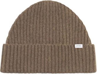 Les Deux ribbed folded beanie - men - Polyamide/Wool/Viscose/Alpaca/Elastane - One Size - Brown