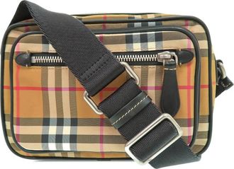 Burberry Pre-owned Burberry House Check Nylon Paddy Crossbody Unisex OBTFEZMCBOFYEGZY