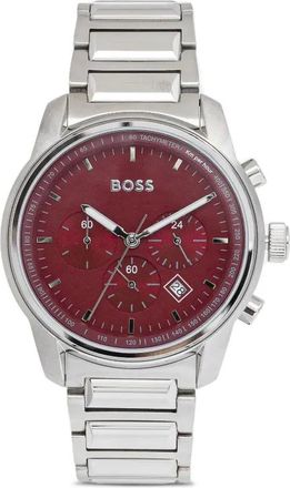 HUGO BOSS in acciaio inossidabile 44mm - Rosso