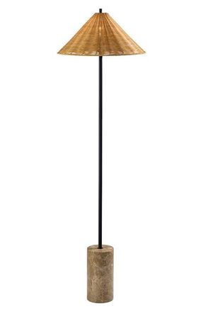 Adesso Rayne Floor Lamp in Brown at Nordstrom
