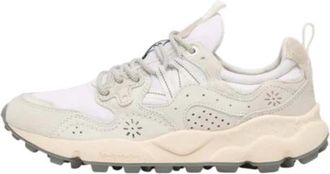 Flower Mountain Yamano 3 UNI Sneakers - Heren - Sneakers - Wit - 35 EU - Su&egrave;de - Schoenen