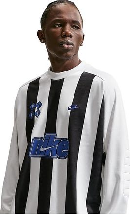 Nike Sportswear Club Goalie Long Sleeve Top Mens Clothing Black/White/Game Royal : 2XL, Polyester