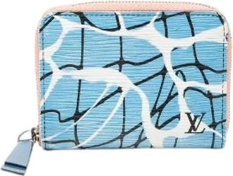 Louis Vuitton Pre-owned Wallets, female, Blue, Size: ONE SIZE Pre-owned Zippy Coin Purse Epi Wallet