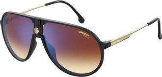 Carrera 1034/S 02M2A8 Black/Gold/Brown Gradient Blue Mirror